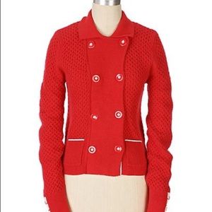 NEW Anthropologie Sparrow Two-By-Two Jacket Sz Small